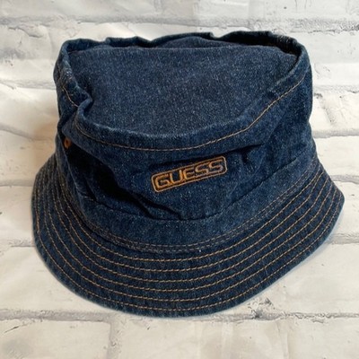 Y2k Vintage  Guess Denim  Bucket Hat