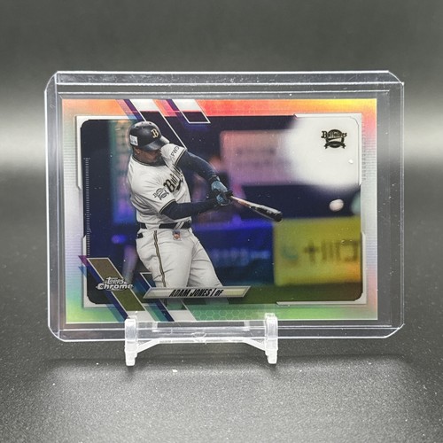 Adam Jones 2021 Topps Chrome Nippon Pro Silver Refractor #40