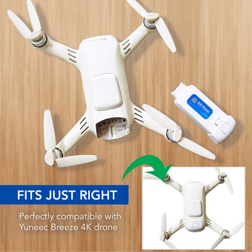 MaximalPower 2PC Lipo Battery 2000mAh Replacement for Yuneec Breeze 4k Drone