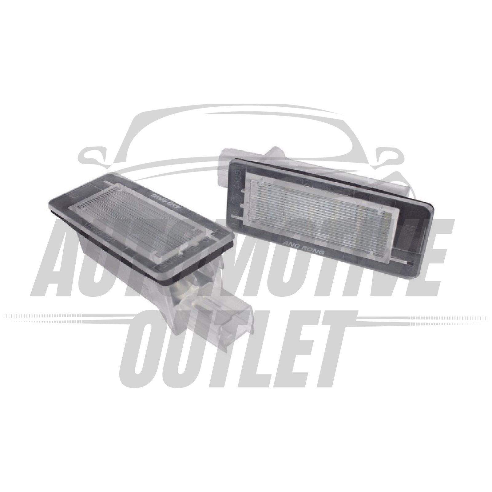 2x LED LICENSE NUMBER PLATE LIGHT LAMP WHITE FOR RENAULT ESPACE IV SCENIC II III 4