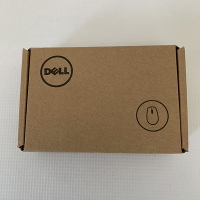 Dell MS116-BK Optical Wired Mouse - New Open Box, Black, USB Scroll