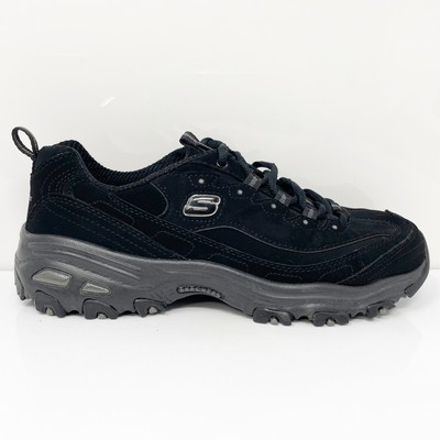 

Skechers Womens D Lites Play On 11949 Черная повседневная обувь Кроссовки Размер 8.5, Черный, D Lites Play On