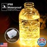 pozzolanas 12 Pack 7ft Waterproof LED Fairy Lights - Battery Operated String Lights with 20 Warm White LEDs for Home, Mason Jar, Party, Wedding, Halloween, Christmas Decorations