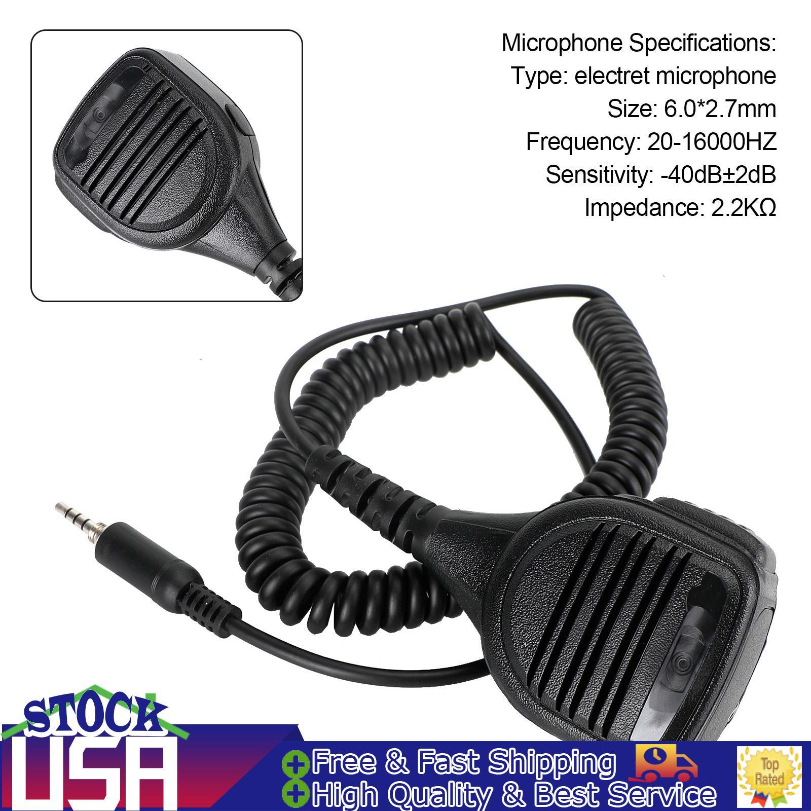 Waterproof Microphone Speaker Fit for ICOM IC-M33 M34 M36 M3