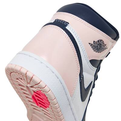 Pre-owned Jordan Air  Wmns Air  1 Retro High Og Se 'bubble Gum' Dd9335-641 In White