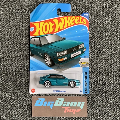 ホットウィール　'87 AUDI Quattro 　スーパートレジャーハント Hot Wheels 2025 Super Treasure Hunt '87 Audi Quattro - Green