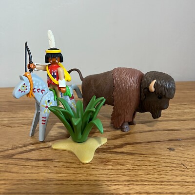 playmobil 3731 Buffalo bison western / indian use 3732 3747 playmobil 3731 Buffalo bison western / indian use 3732 3747