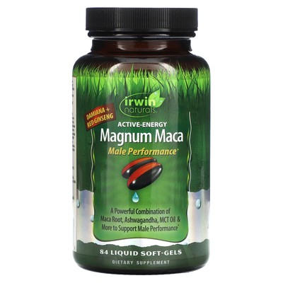 Magnum Maca Male Performance, 84 мягких капсул с жидкостью
