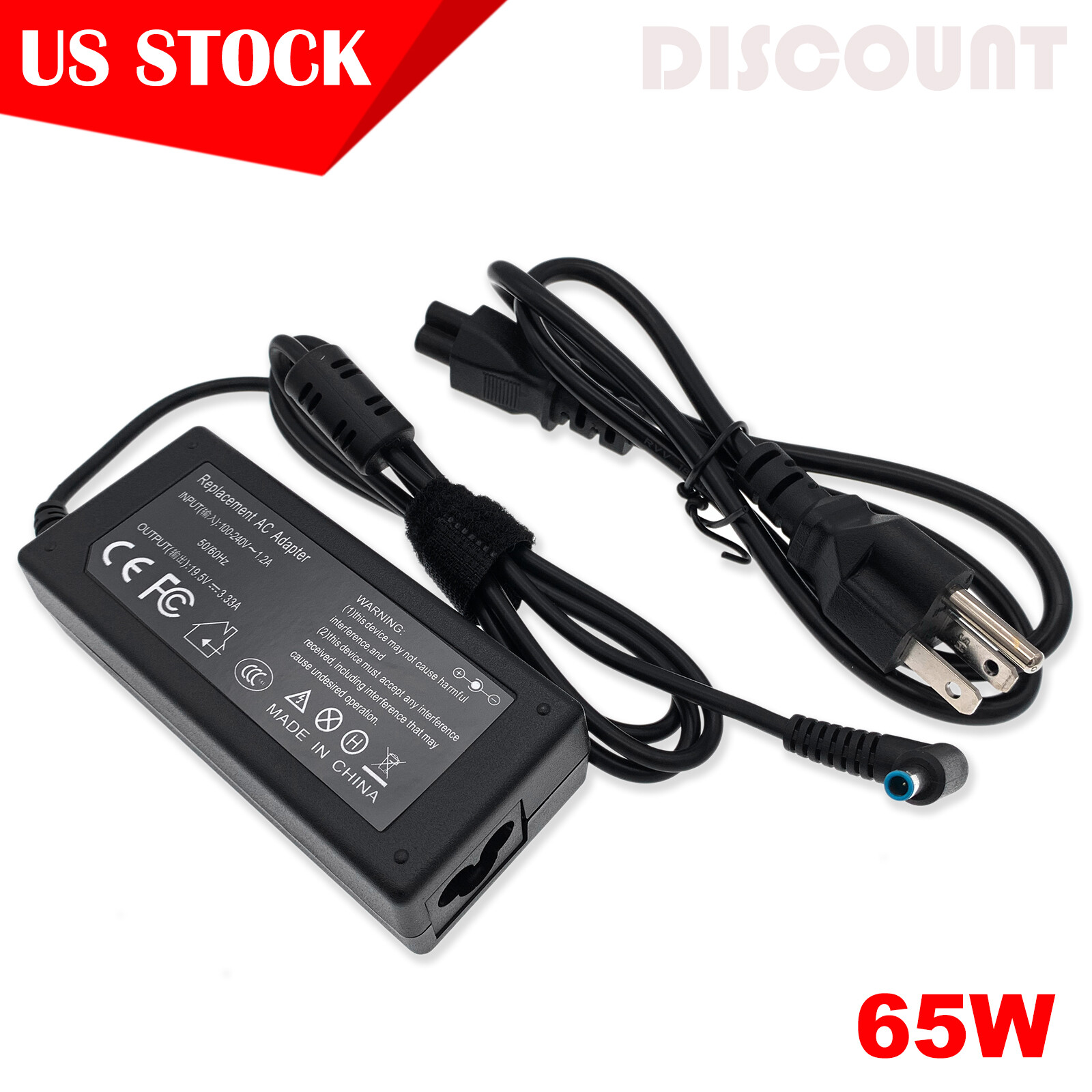 Power Supply Charger For Hp 15-an051dx 15-af131dx 15-r038ca