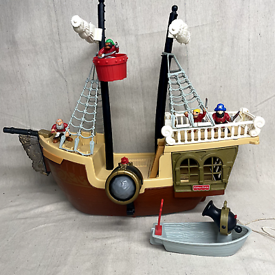 Fisher price pirate ship 1994 deals