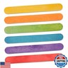 Colored Popsicle Sticks for Crafts, Large Colored Craft Sticks, Pack of 200, Each Stick 6
