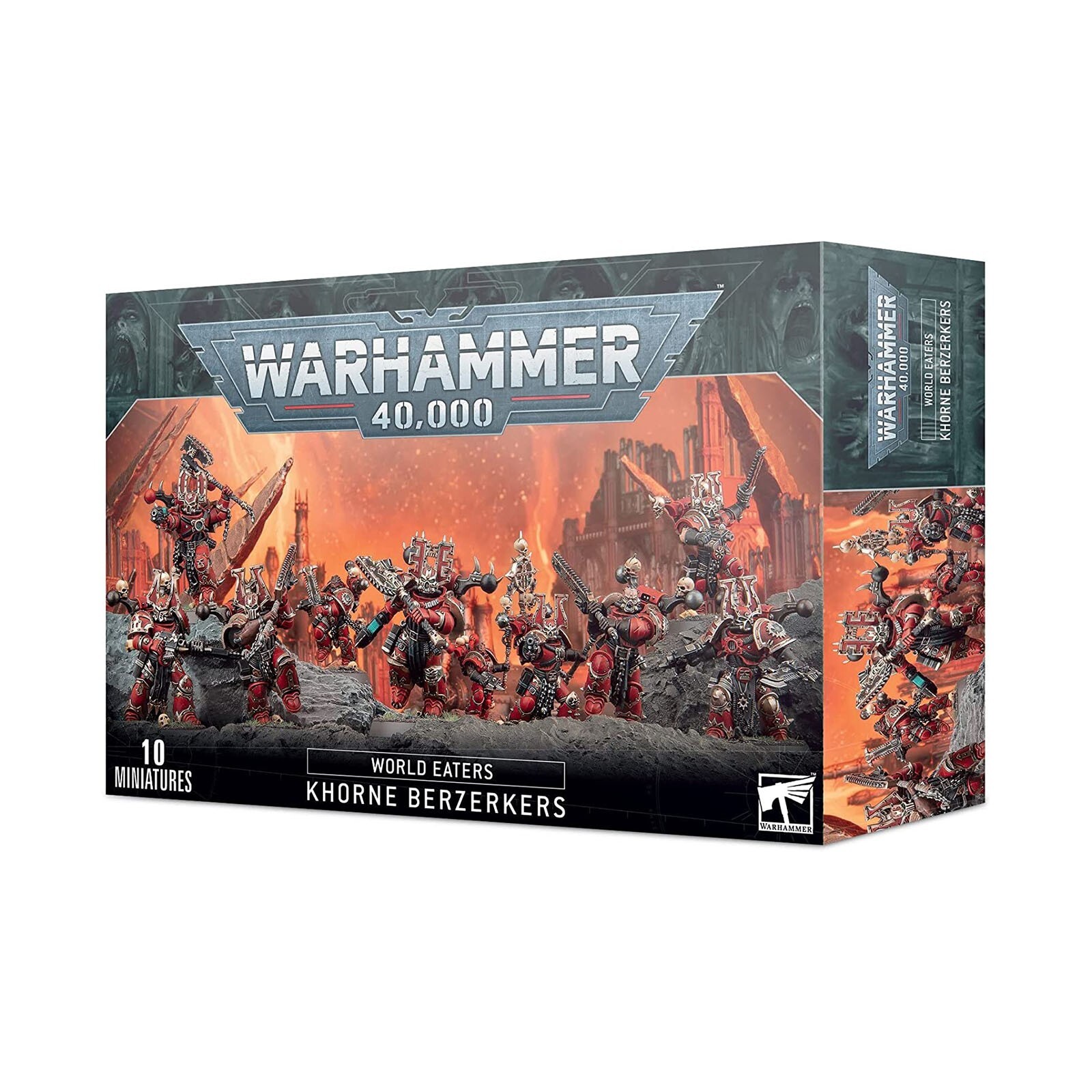 Новый строительный набор Warhammer 40,000 Пожирателей миров Кхорн Берзеркерс В НАЛИЧИИ