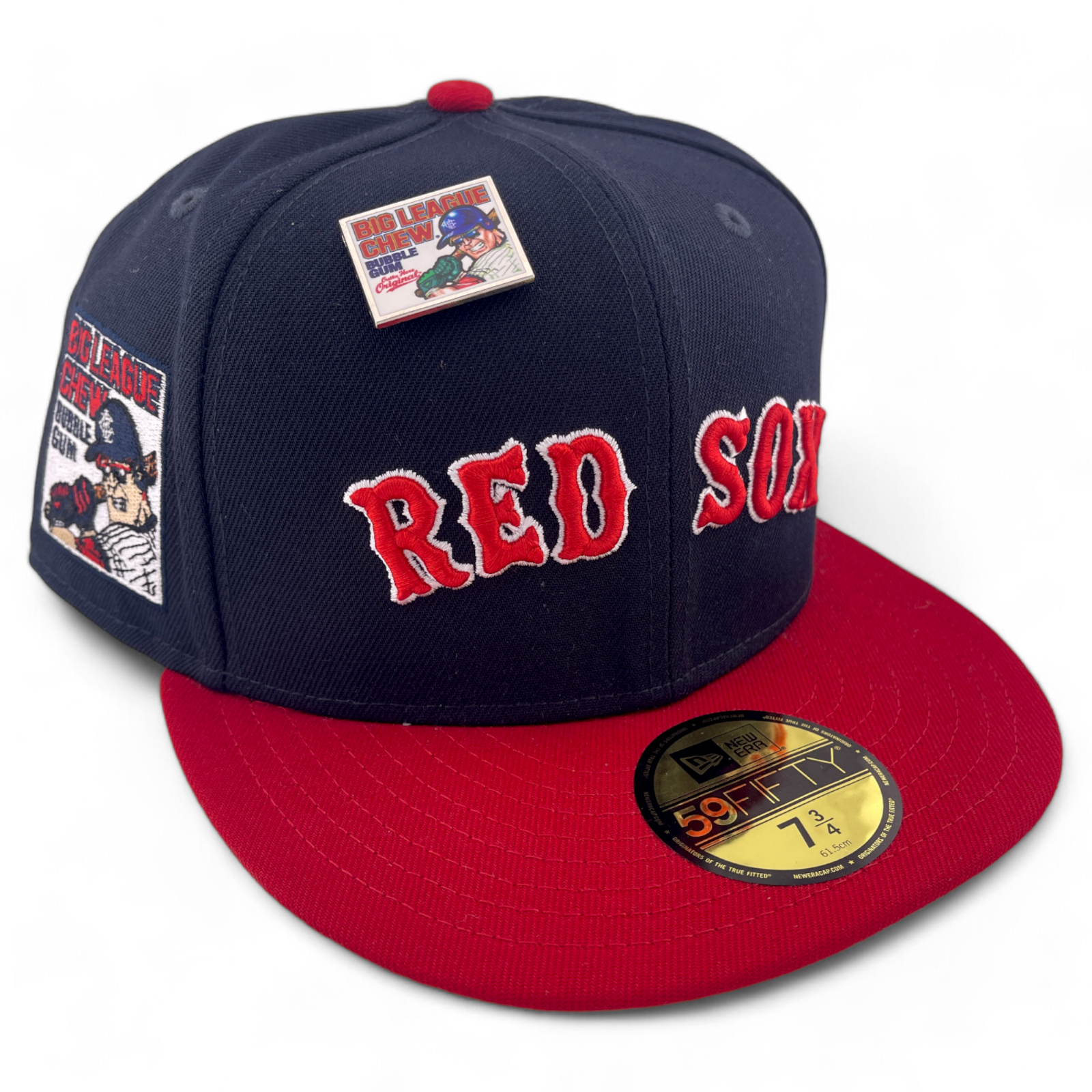 Boston Red Sox MLB x Big League Chew Fitted Hat New Era 59FIFTY Sz