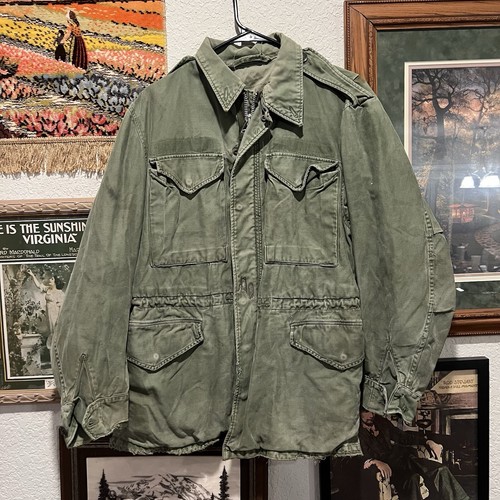 【50s】 M-51 US ARMY Vintage Mods Coat Vintage 50's M-51 US Army Field Jacket Size Medium | eBay