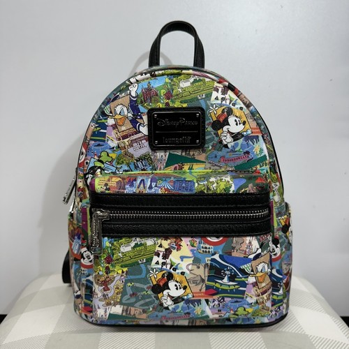 新品未使用　Disney Park Loungefly ミニーマウスリュック Disney - 【SALE！】 日本未発売 ラウンジフライ ディズニー