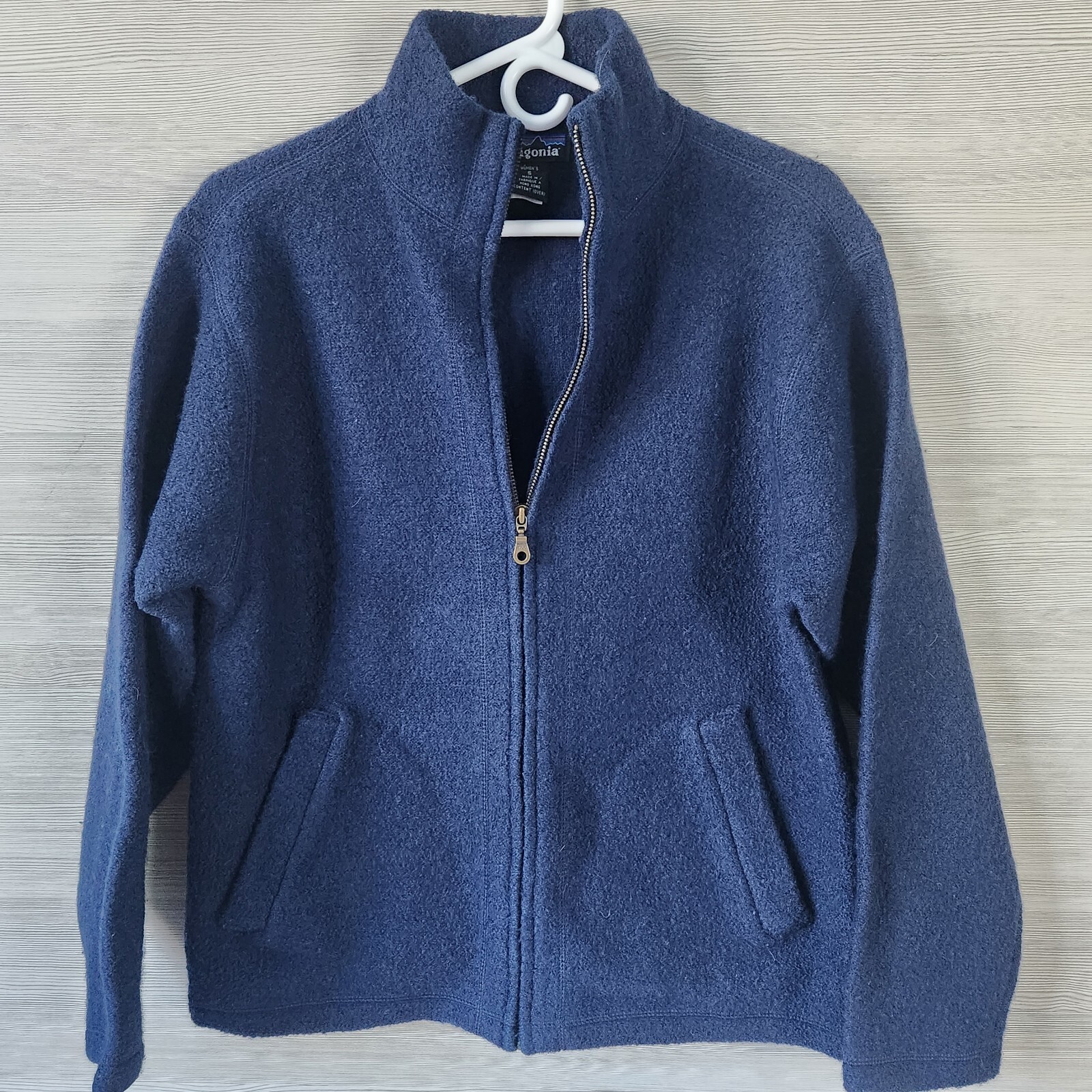セ*可様 patagonia wool jacket 2002年製　M ネイビー セ*可様 patagonia wool jacket 2002年製M ネイビー