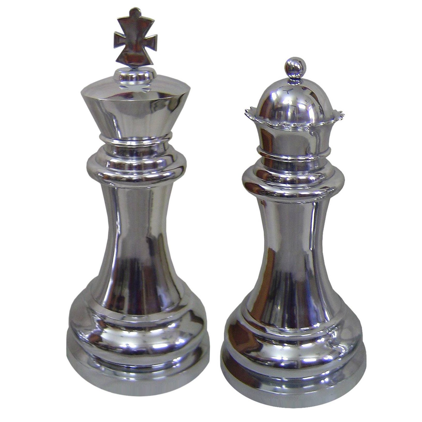 Giant Queen Chess Piece 2ft Aluminium Metal Sculpture Ornament Door Stop Home Furniture Diy Sculptures Pettumtrampolines Es
