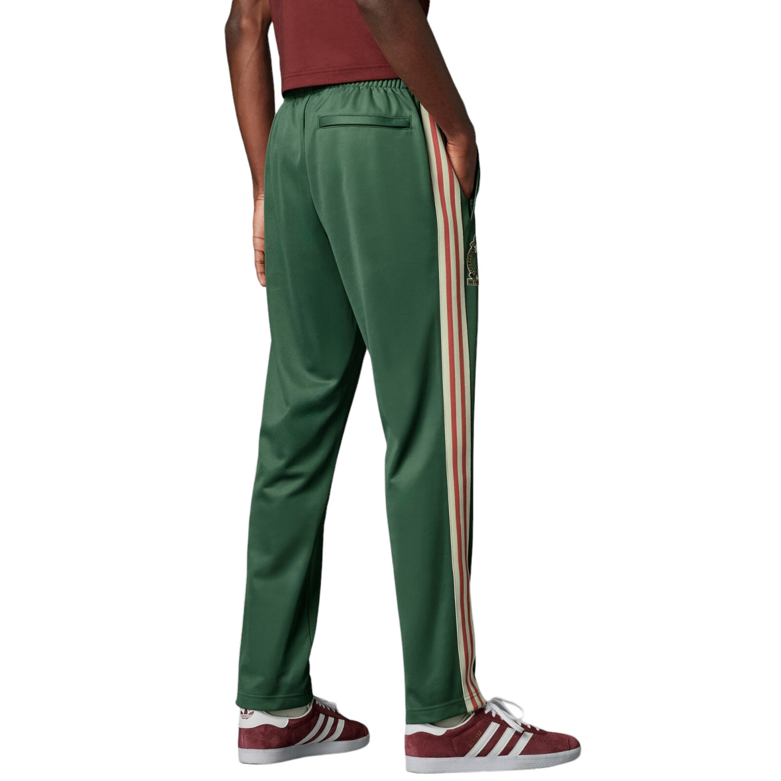Men's Adidas Originals Green Mexico Beckenbauer Soccer Track