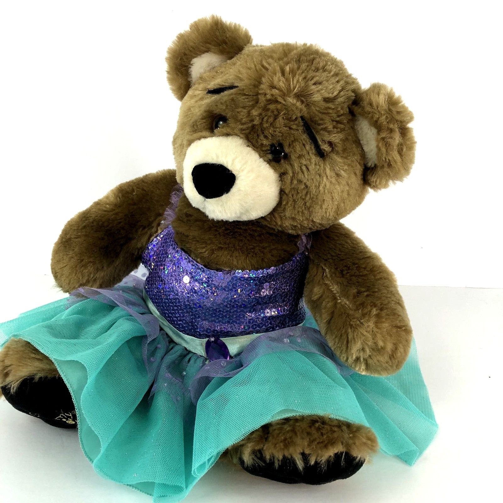 Build a Bear Girl Princess Medium Ballerina Dancing Bear 16