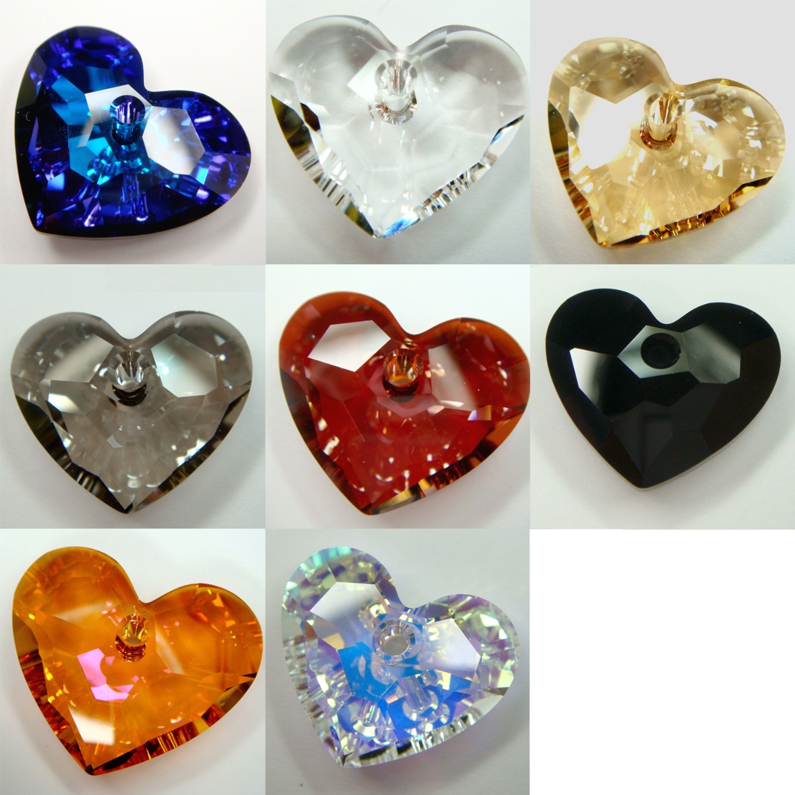Genuine SWAROVSKI CRYSTAL 6264 Truly In Love Heart PENDANT All Colors Sizes