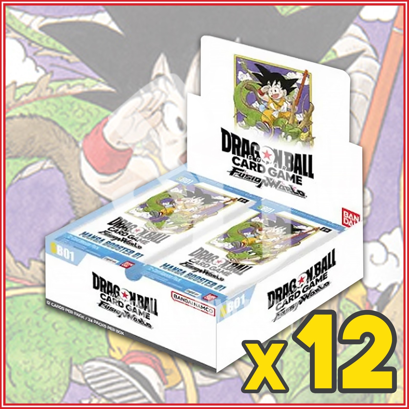DRAGON BALL SUPER FUSION WORLD: MANGA BOOSTER SB01 Booster
