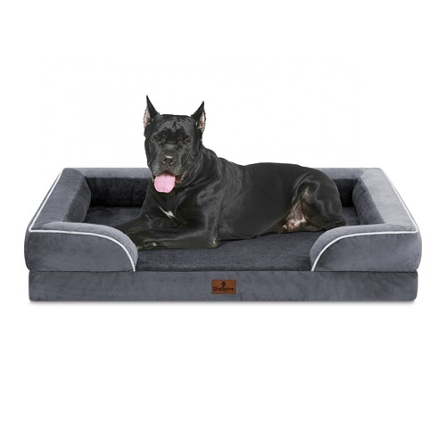 Waterproof Orthopedic Dog Memory Foam Large Dog Bed