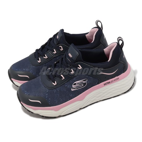 Skechers Max Cushioning Elite SR-Rastip Темно-розовые женские повседневные туфли 108036-NVPK