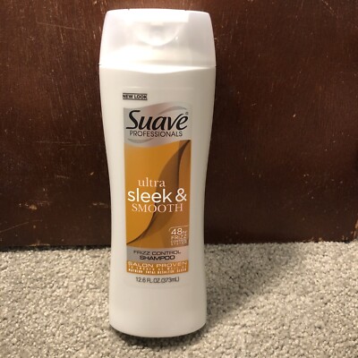 Suave Professionals Ultra Sleek & Smooth Frizz Control Shampoo, 12.6oz