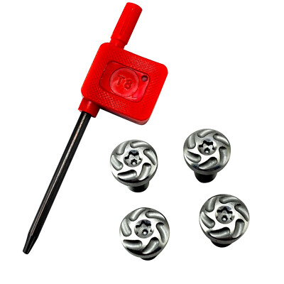 Durable Custom CNC Stainless Steel Screws Bolt with T8 Torx Keys for 1911 Grips