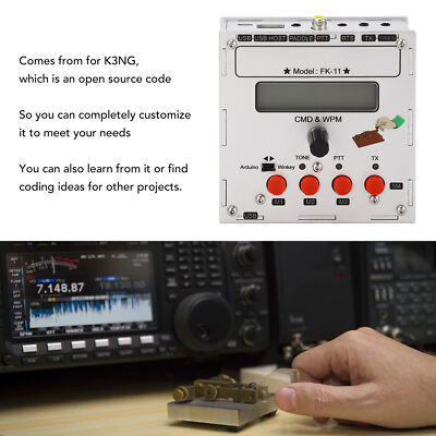 K3NG Keyer Open Source CW Morse Code K3NG Keyer For LCD Display Keyboard HAN