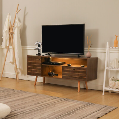 Tv Console Tables Entertainment Center For 60 Inch Tvs 2 Dra