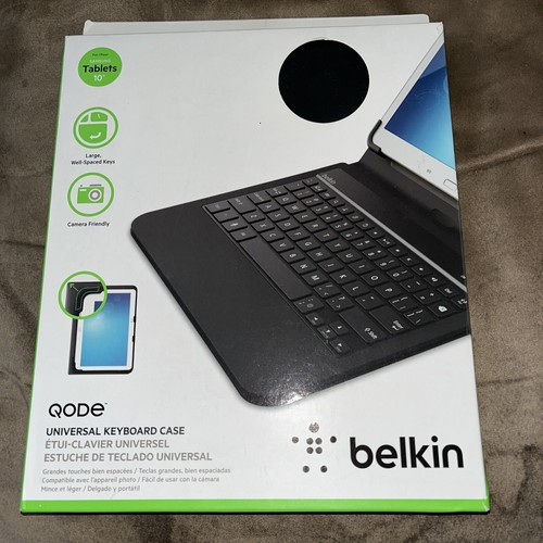 Belkin QODE Universal Keyboard and Case for 10-Inch Tablets, Galaxy & iPad Air