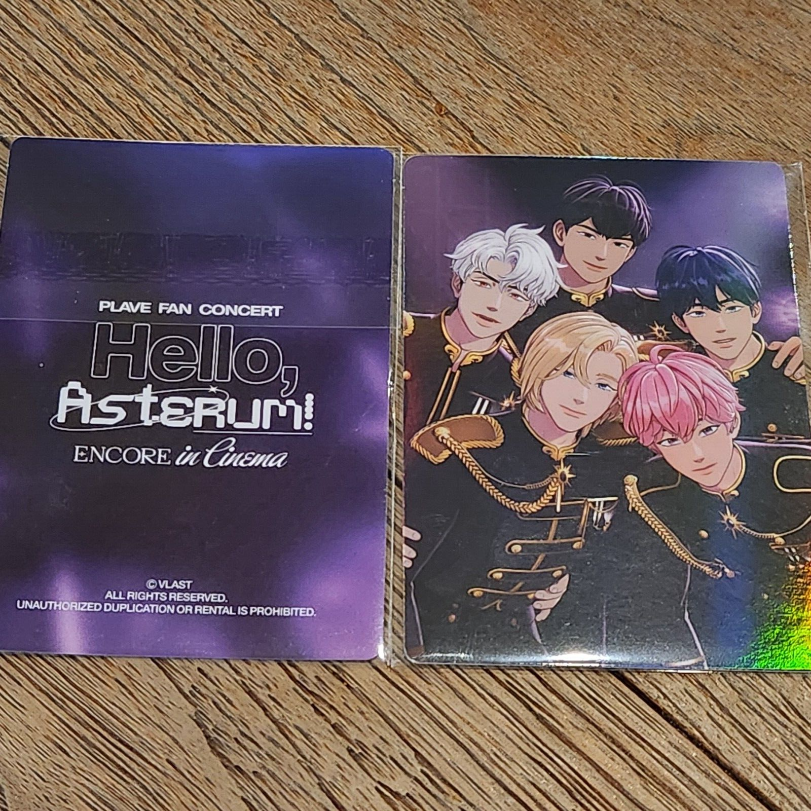 PLAVE ホログラムフォトカード PLAVE big hologram photocard Fancon FAN CONCERT Hello
