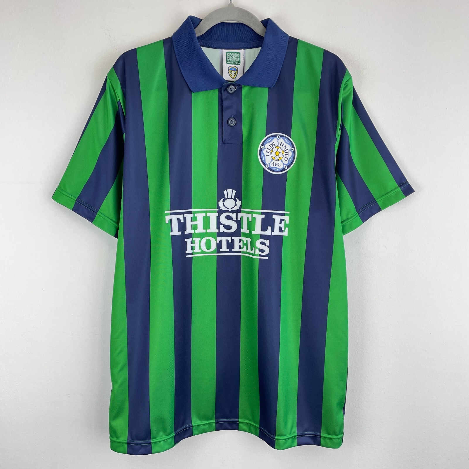 Leeds United 1993/1995 Score Draw Third Football Shirt