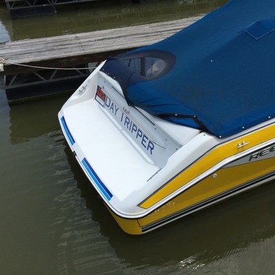 Regal 200 175 Hp inboard power ski/tubbing pleasure ride boat with a cuddy cabin