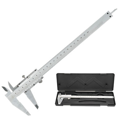 Vernier Caliper Carbon Steel Caliper Measuring Tool 0-8inch/0-200mm 0.001mm Q5Z5