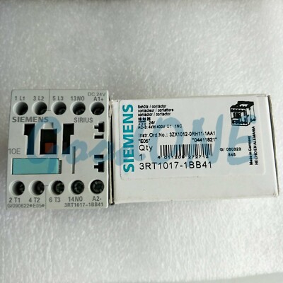 1PC New Siemens Contactor 3RT1017-1BB41 Programmable Motor Control