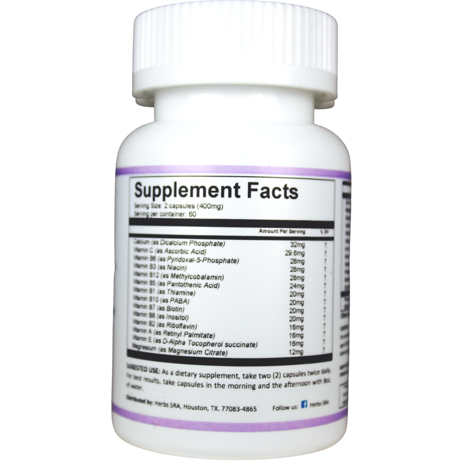 SUPER POWERFUL MULTI VITAMINS BIOMEDICAL FORMULA, 120 Capsules,  Daily Dosages.