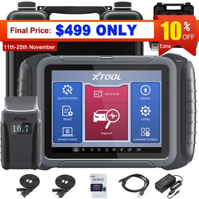 XTOOL D8BT OBD2 Scanner Full System Diagnostic Scan Tool Car Module E.CU Coding