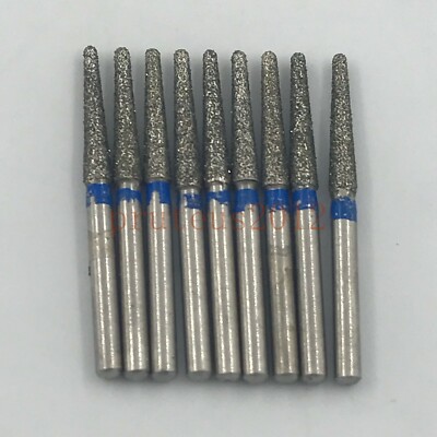 100pcs Dental Diamond High Speed Burs TR-S13 for Crown Cavity Preparation