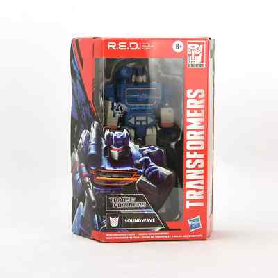 Transformers R.E.D Soundwave Robot Enhanced Design Action Figure Gift Hasbro Toy