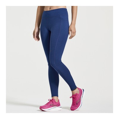 Saucony Women Solstice Tight Sodalite Heather XXL Clothing