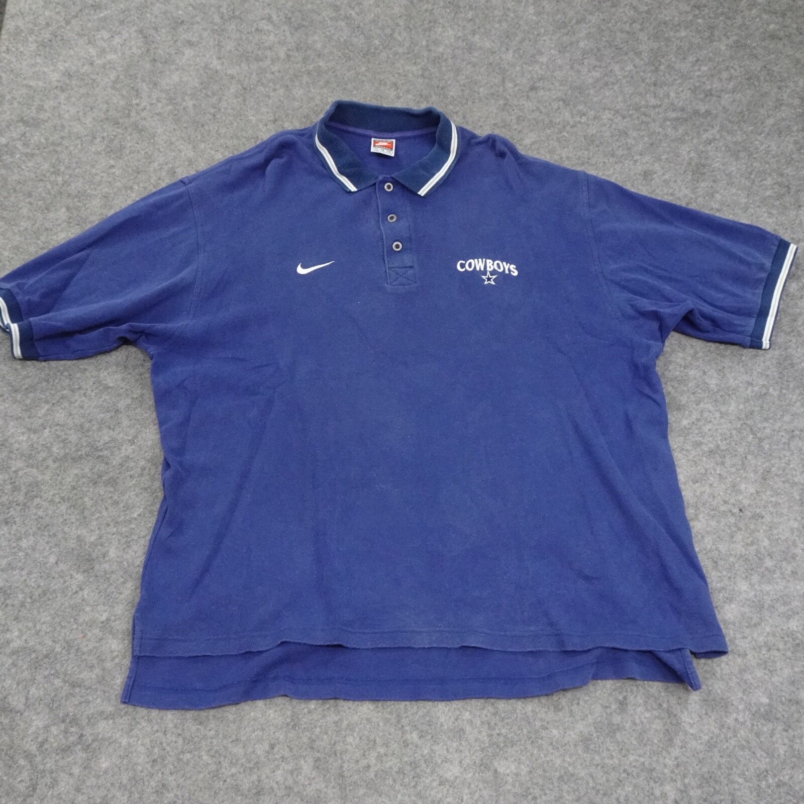 Nike Sports Dallas Cowboys Polo Shirt Mens XL NFL Pro Line