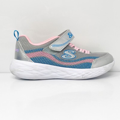 

Skechers Girls Jumpsters 181018LR Серые кроссовки для бега, размер 11, Серый, Jumpsters