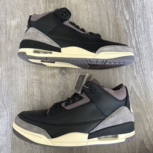 Pre-owned Jordan Size 13.5 - A Ma Maniére X Air  3 Retro Black Violet Ore W