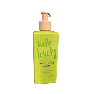 AERIE Be Sunnie Hello Lovely Sparkling Citrus & Sea Salt Body Lotion 10oz NEW