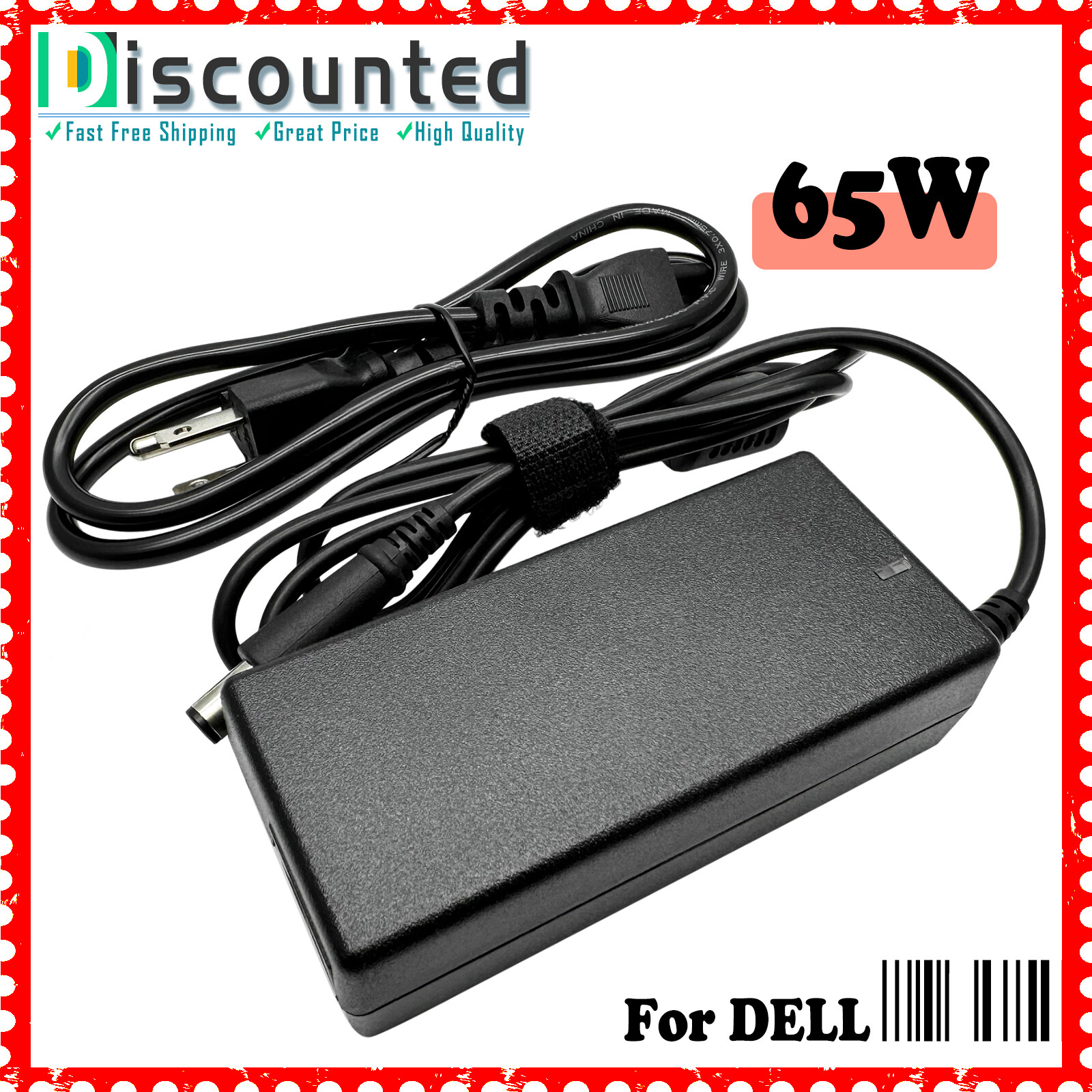AC Adapter Charger For DELL Vostro 2420 2520 3460 3560 3360 Power Supply Cord