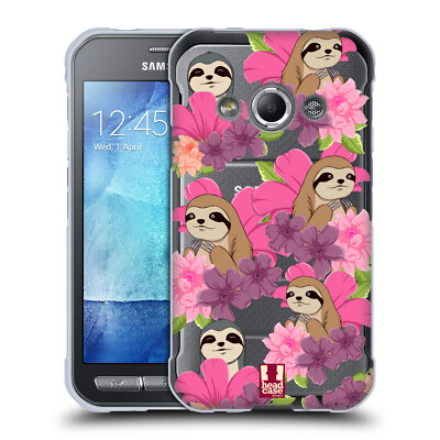 HEAD CASE DESIGNS FLORAL & ANIMAL PATTERN SOFT GEL CASE FOR SAMSUNG PHONES 4