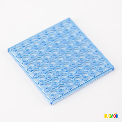 Genuine LEGO Trans-Blue 8x8 Plate Transparent 42534 41539 Flat Base Brick Parts