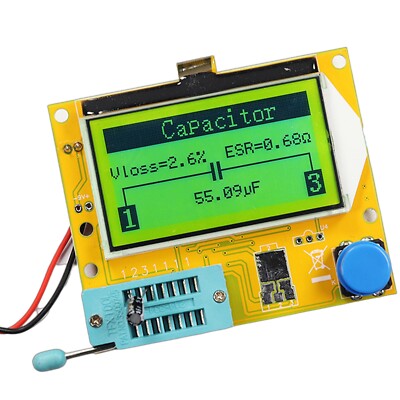 LCR-T4 Component Tester Transistor Diode Capacitor Resistor Inductor LCD Meter
